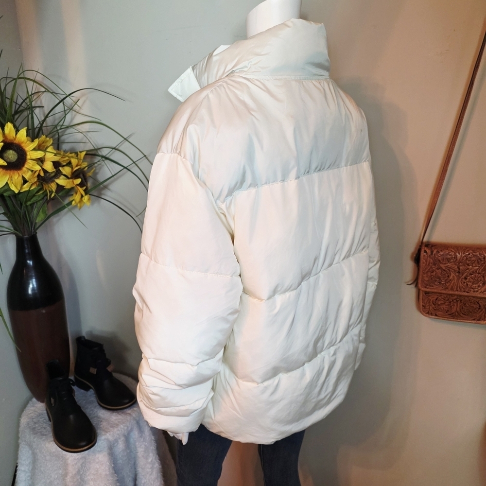 Fabletics Light Cream Puffer Jacket - image 6